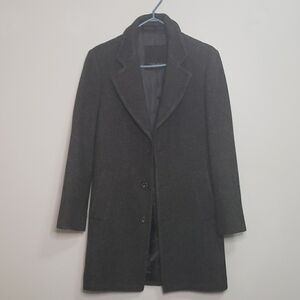 Zara Man Dark Gray Coat small